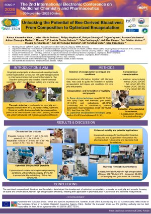 Unlocking the Potential of Bee-Derived Bioactives From Composition to Optimized Encapsulation - Poster.pdf